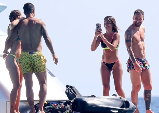 Lionel Messi And His Wife Antonella Roccuzzo Show Off Their Incredible