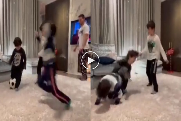 Straight red for Mateo Messi